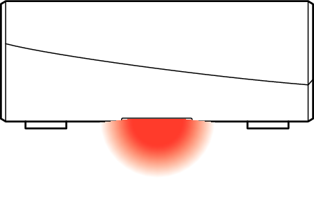 Flash red HEOS Amp